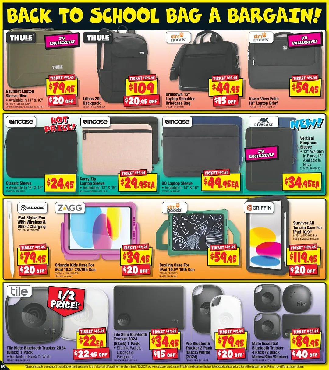 JB Hi-Fi 折扣 | 联想L24i-4A显示器5折！惠普笔记本直降$400（组图） - 16