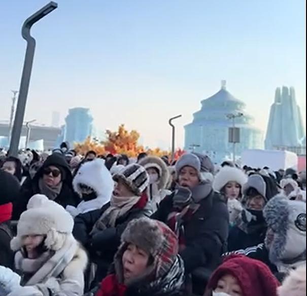 哈尔滨冰雪大世界开园首日爆满！游客崩溃大喊退票（组图） - 2