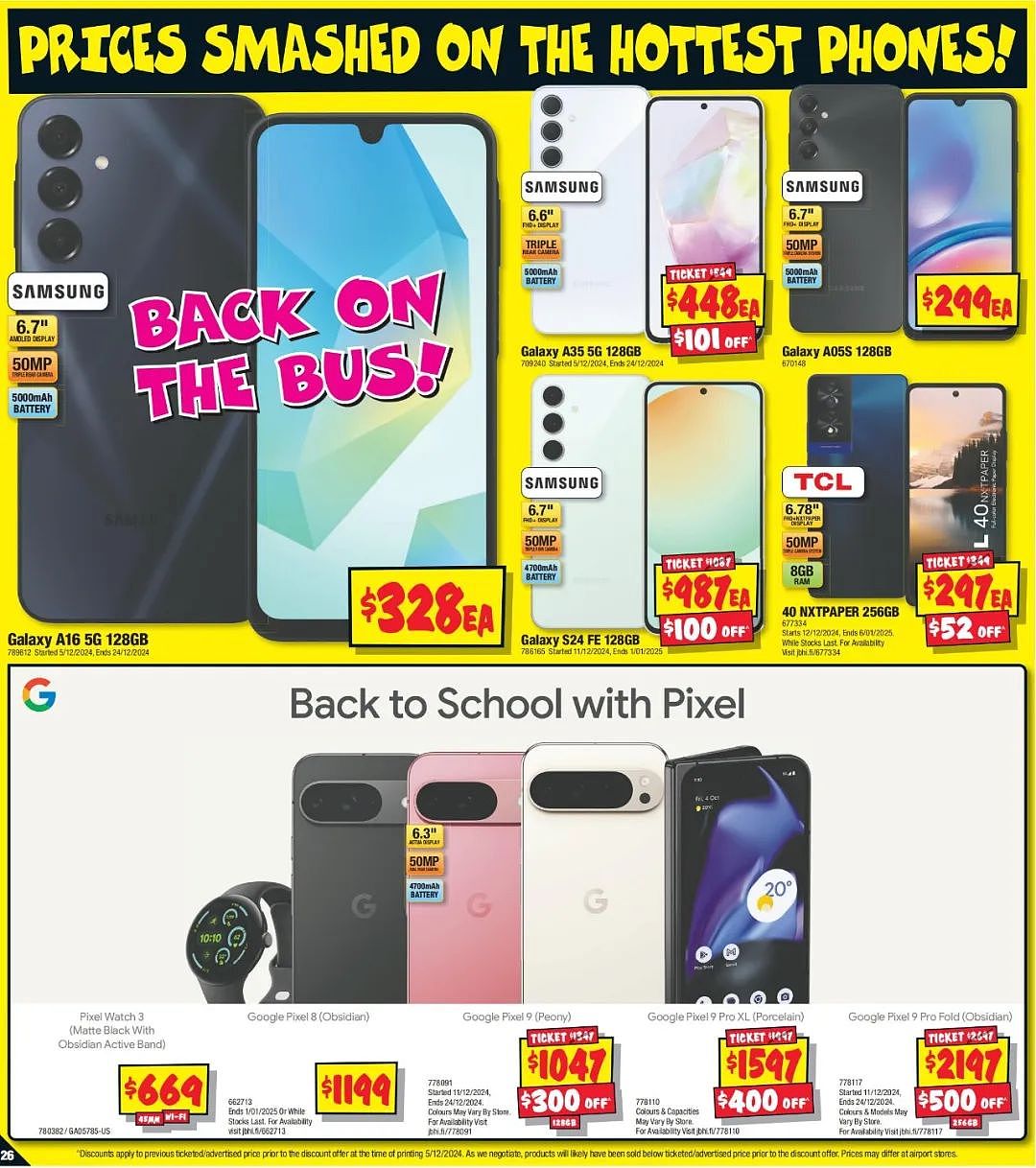 JB Hi-Fi 折扣 | 联想L24i-4A显示器5折！惠普笔记本直降$400（组图） - 26