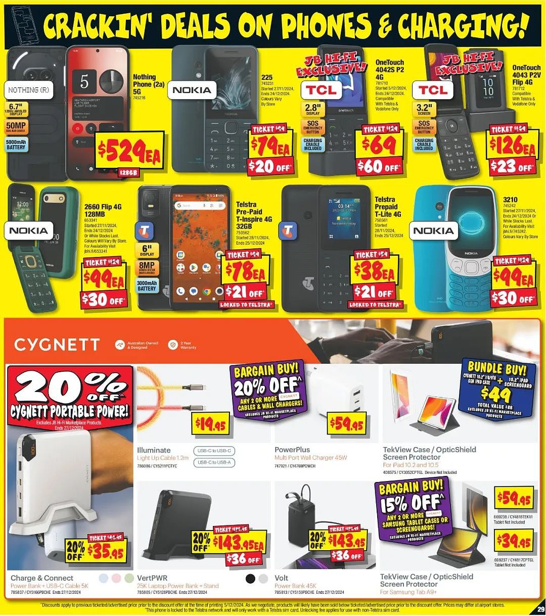 JB Hi-Fi 折扣 | 联想L24i-4A显示器5折！惠普笔记本直降$400（组图） - 29