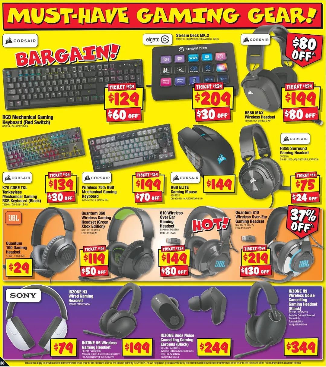 JB Hi-Fi 折扣 | 联想L24i-4A显示器5折！惠普笔记本直降$400（组图） - 38