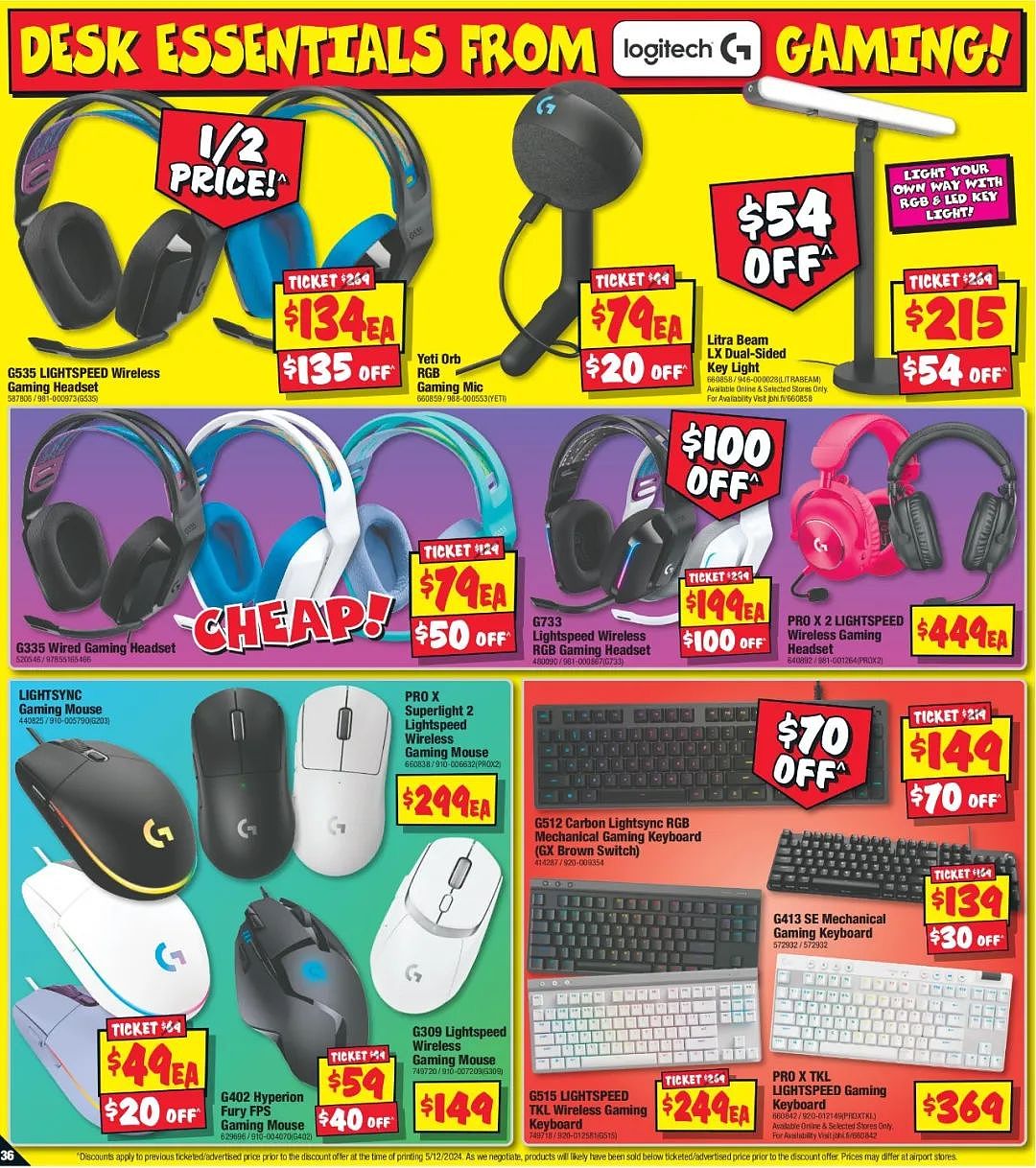 JB Hi-Fi 折扣 | 联想L24i-4A显示器5折！惠普笔记本直降$400（组图） - 36