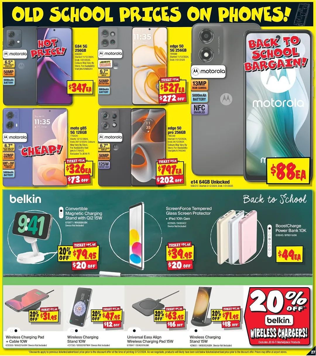 JB Hi-Fi 折扣 | 联想L24i-4A显示器5折！惠普笔记本直降$400（组图） - 27