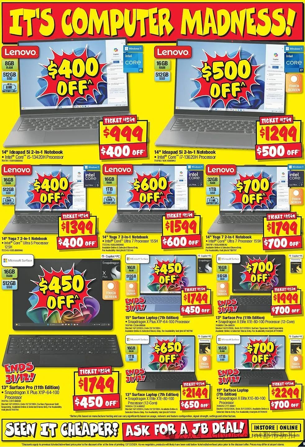 【JB Hi-Fi】Boxing Day 预热优惠目录（组图） - 9