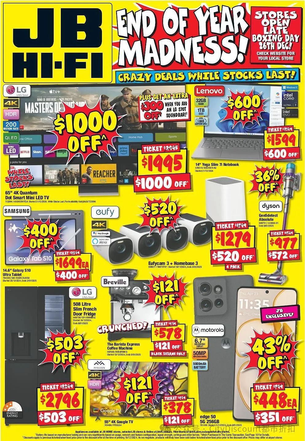 【JB Hi-Fi】Boxing Day 优惠目录（组图） - 27