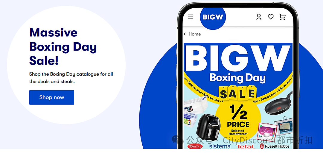 【Big W】Boxing Day折上折（组图） - 1