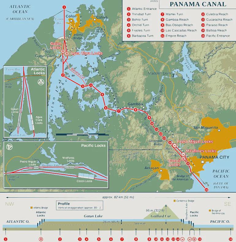 巴拿马运河，会如川普所愿，重归美国吗？（组图） - 1