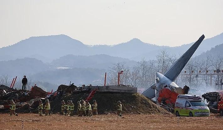 泰国机场公司：韩国事故客机在泰起飞时无异常情况报告（组图） - 1