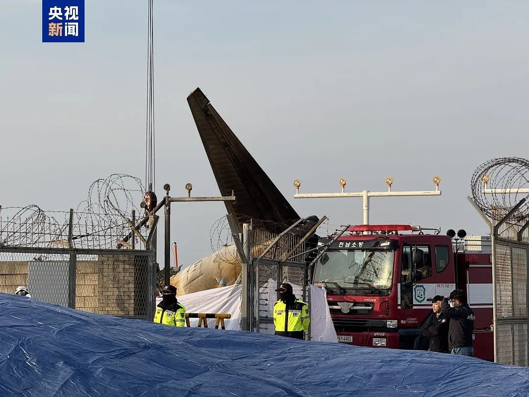 韩国幸存空乘醒了，但失去相关记忆！客机燃烧殆尽只剩机尾，更多细节披露，专家解读（组图） - 1