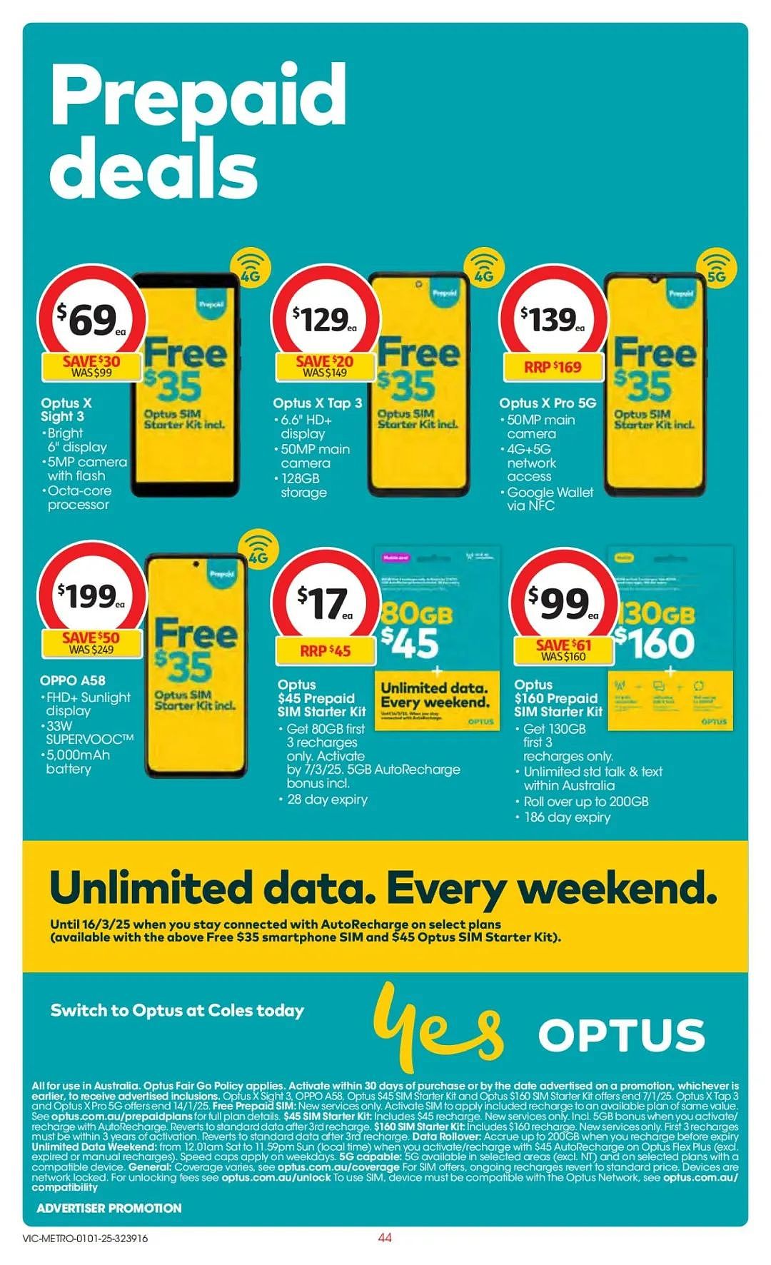 Coles 1月1日-1月7日打折，肉派、奶酪半价（组图） - 44