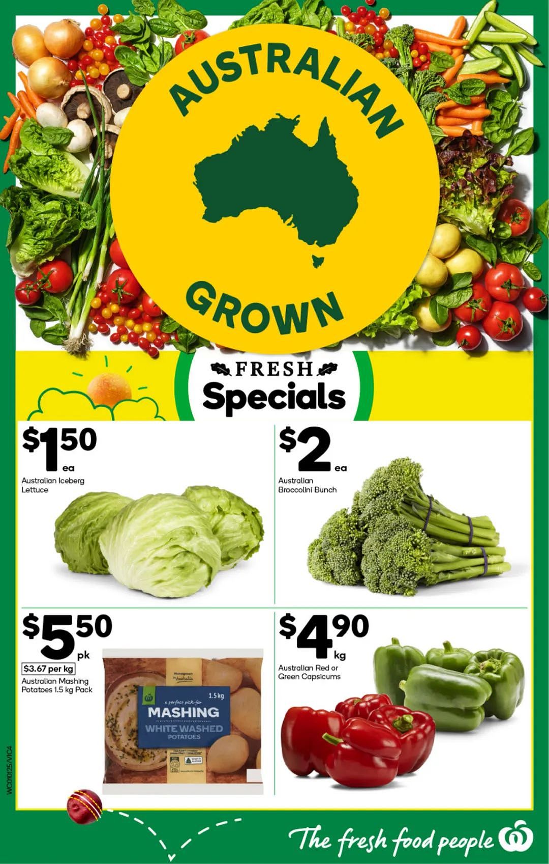 Woolworths 1月1日-1月7日打折，薯条、冰淇淋半价（组图） - 4