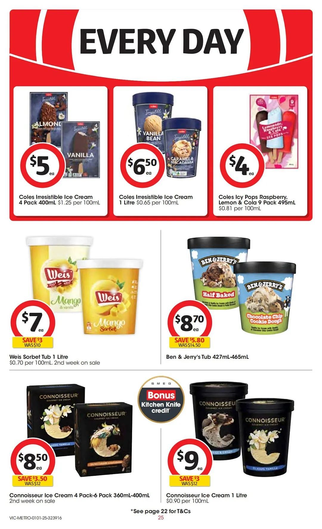 Coles 1月1日-1月7日打折，肉派、奶酪半价（组图） - 25