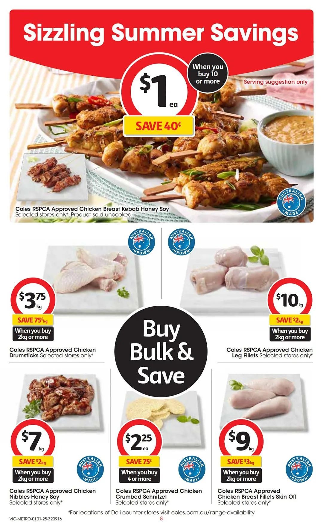 Coles 1月1日-1月7日打折，肉派、奶酪半价（组图） - 8