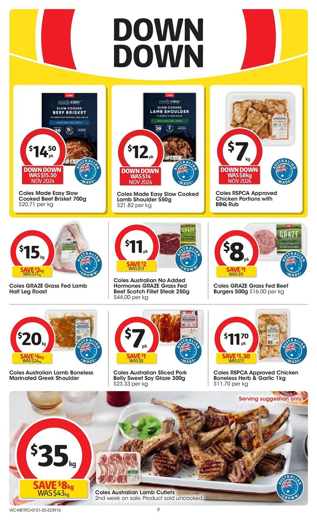 Coles 1月1日-1月7日打折，肉派、奶酪半价（组图） - 9