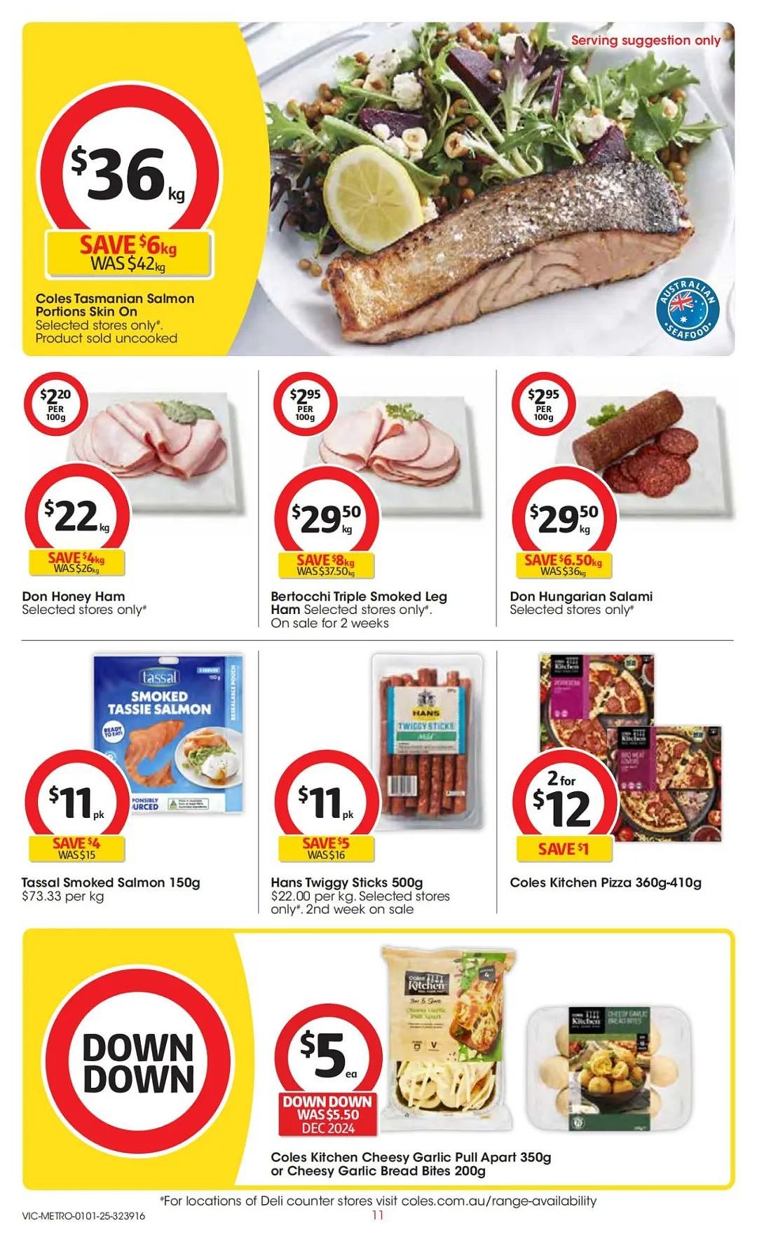 Coles 1月1日-1月7日打折，肉派、奶酪半价（组图） - 11