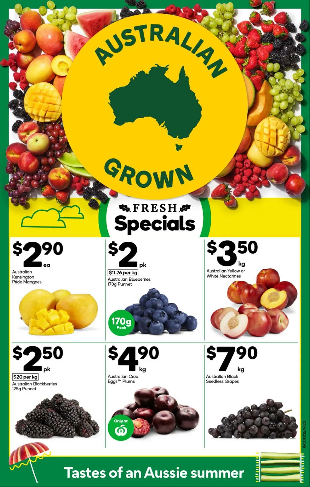 Woolworths 1月1日-1月7日打折，薯条、冰淇淋半价（组图） - 3