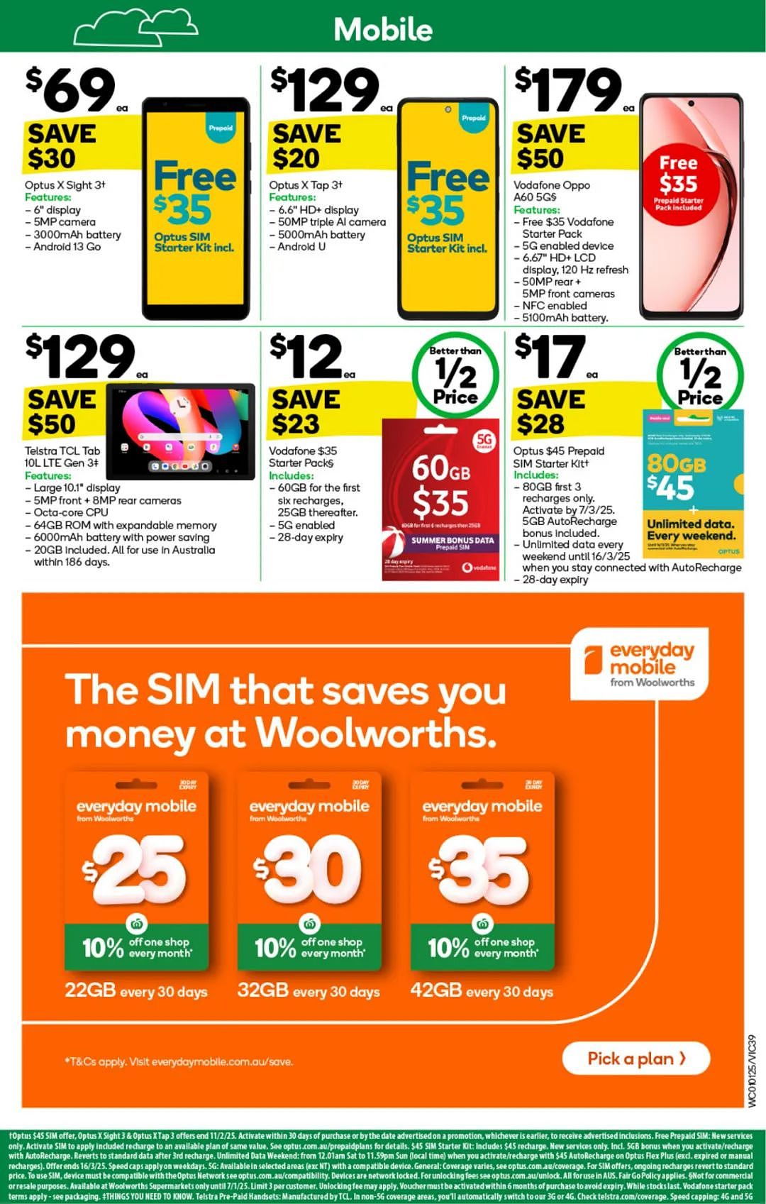 Woolworths 1月1日-1月7日打折，薯条、冰淇淋半价（组图） - 39