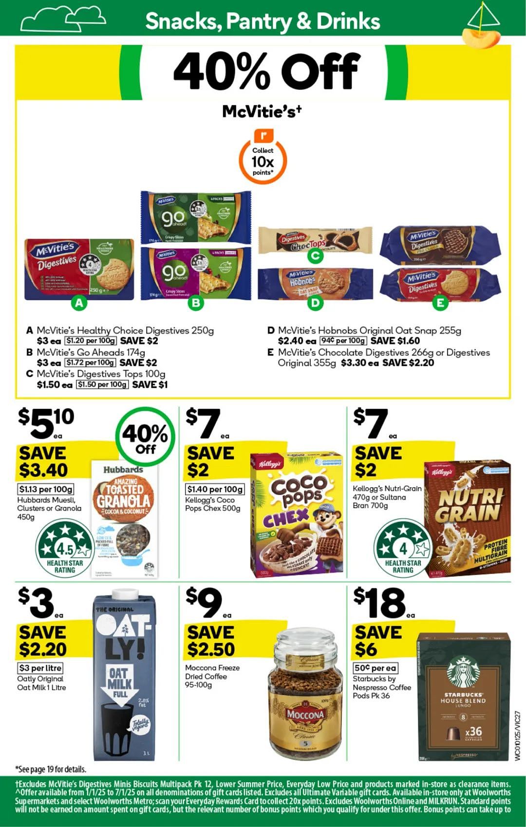 Woolworths 1月1日-1月7日打折，薯条、冰淇淋半价（组图） - 27