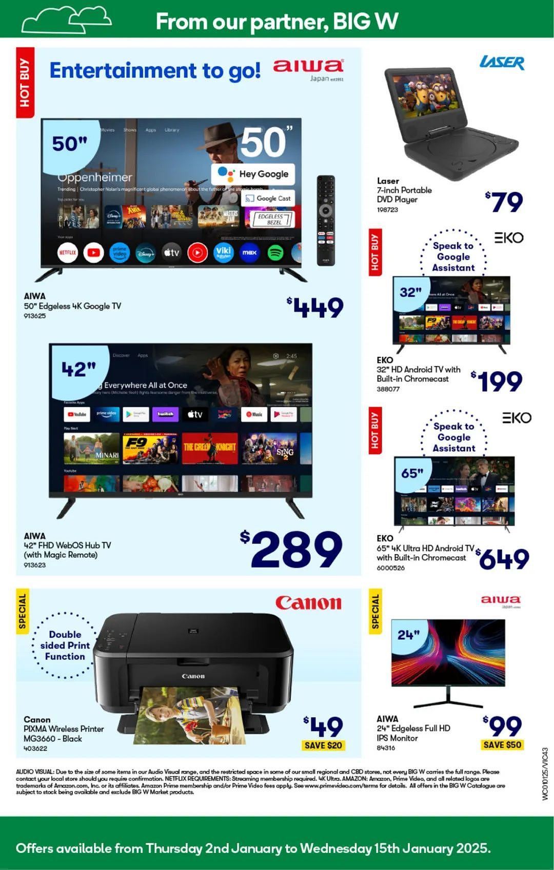 Woolworths 1月1日-1月7日打折，薯条、冰淇淋半价（组图） - 43