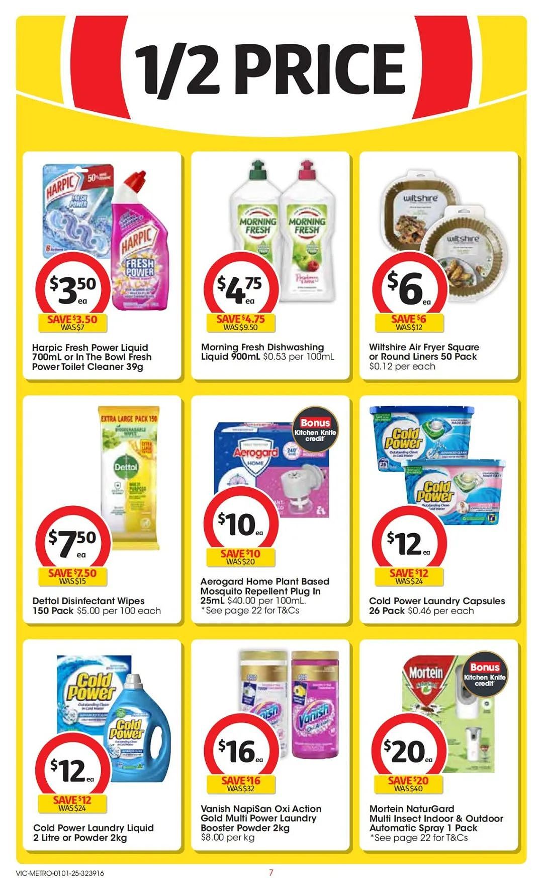 Coles 1月1日-1月7日打折，肉派、奶酪半价（组图） - 7