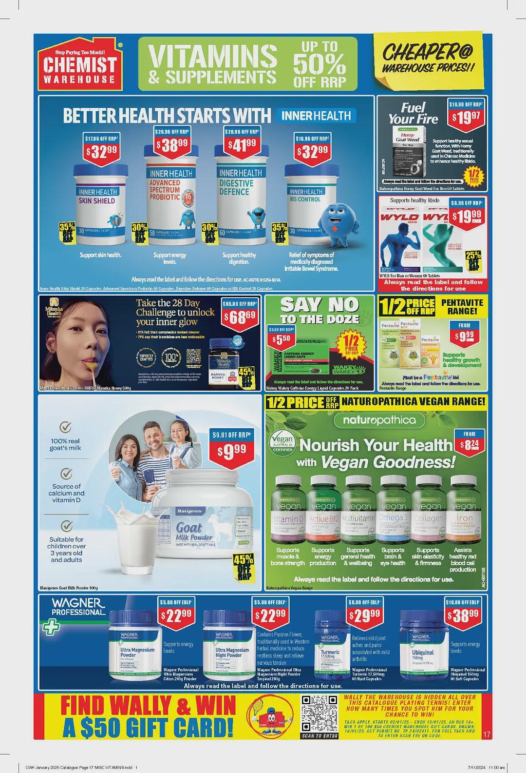 继续良心周期！【Chemist Warehouse】药店 1月2日至15日优惠目录（组图） - 16