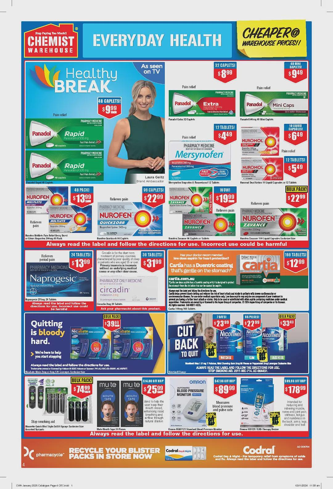 继续良心周期！【Chemist Warehouse】药店 1月2日至15日优惠目录（组图） - 4