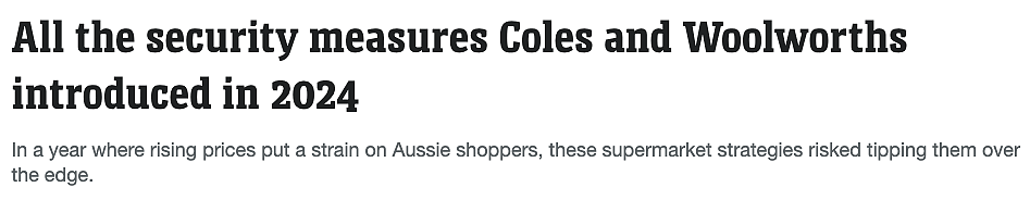 澳洲超市黑科技上线！Coles、Woolies新规让顾客炸锅！现在逛超市也变得令人窒息了...（组图） - 1