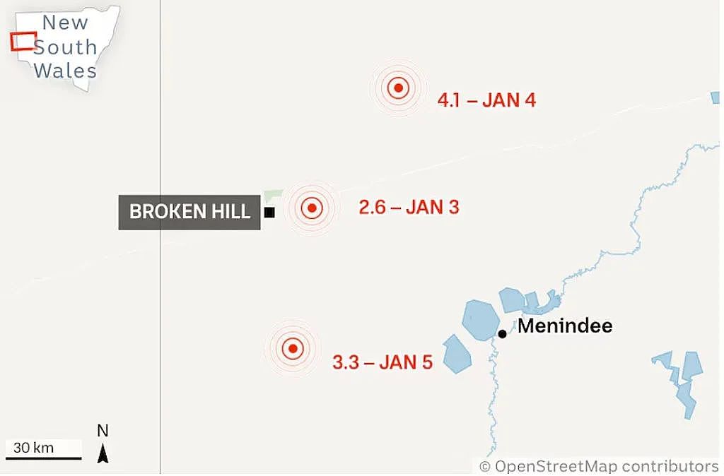 短短30个小时，澳洲连发3次地震！专家：极不寻常（组图） - 2