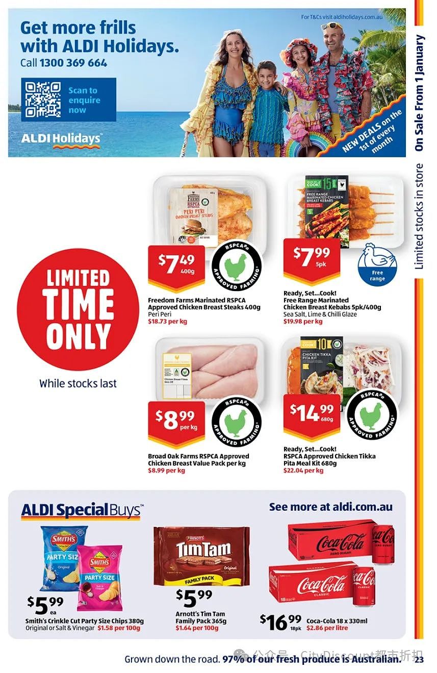 上学是要有行头的！【Aldi】1月8日起特价品及本期特价食品（组图） - 16