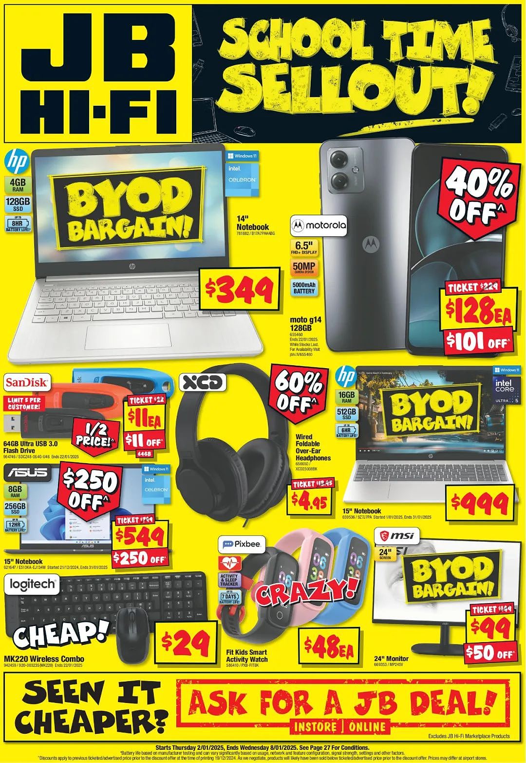 JB Hi-Fi 折扣 | Oral-B电动牙刷半价，戴森V8立省$315（组图） - 1