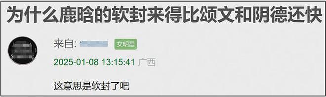 鹿晗被封风波又有新瓜！捐款不予显示直播不能提，网友直言事不小（组图） - 20