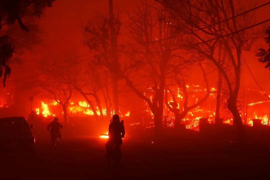 洛杉矶又爆山火！富人区遭席卷，各路明星豪宅遭殃，大本家都烧没了...（组图） - 3