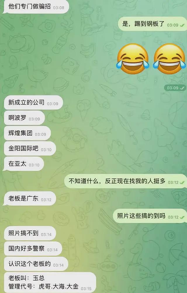 王星成功解救：黑园区内部群聊天记录爆出，相互推卸不是他骗过来的（组图） - 3