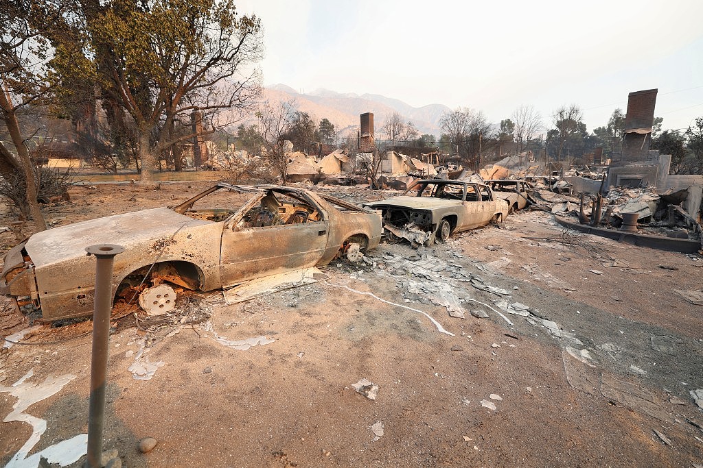 美国洛杉矶山火烧毁逾万幢建筑物18万人疏散，至少20人趁火抢掠被捕（视频/组图） - 6