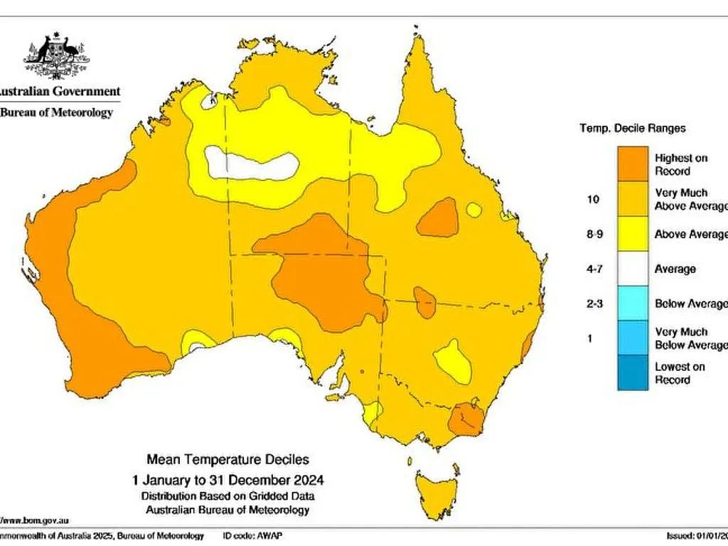 澳洲2024年高温再创纪录！还没完，2025更离谱！（组图） - 3