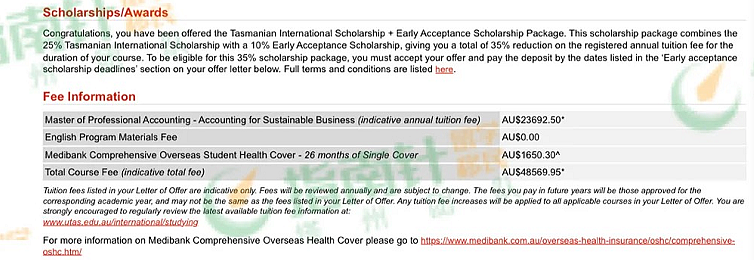 【留学周报Vol.343】塔斯马尼亚大学硕士仅需2.3万刀/年？/西悉尼大学无门槛6000澳币奖学金/毕业工签2.1起上涨 - 4