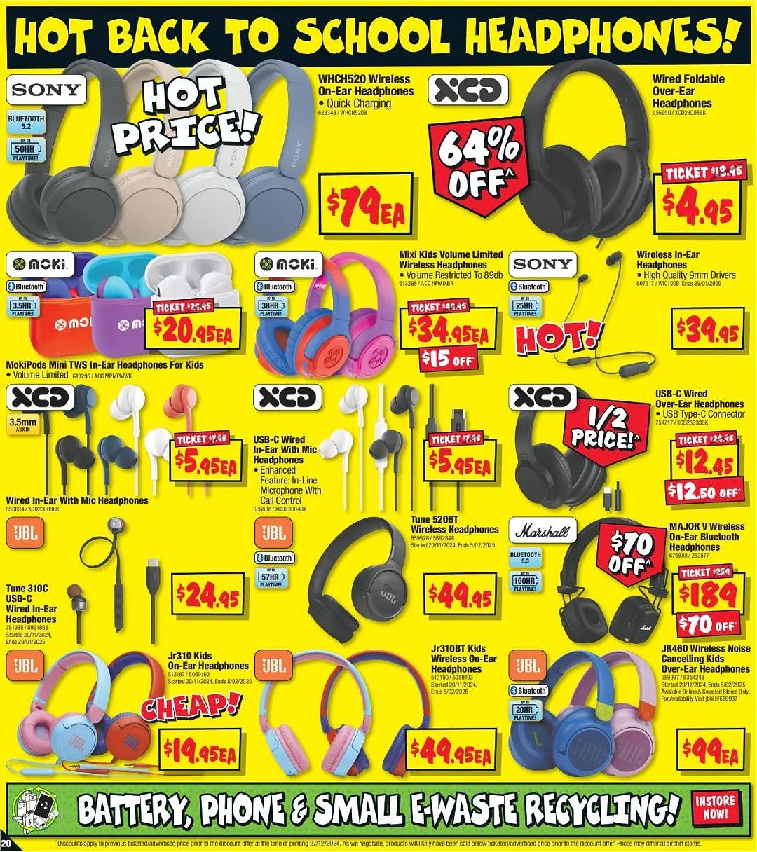 JB Hi-Fi 折扣 | 联想笔记本电脑立省$210，XCD无线头戴耳机4折（组图） - 20