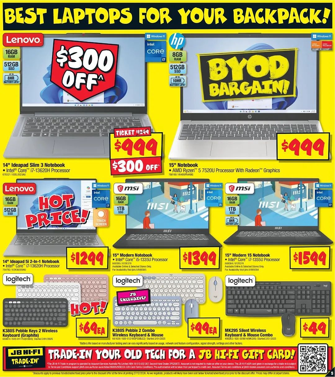 JB Hi-Fi 折扣 | 联想笔记本电脑立省$210，XCD无线头戴耳机4折（组图） - 5