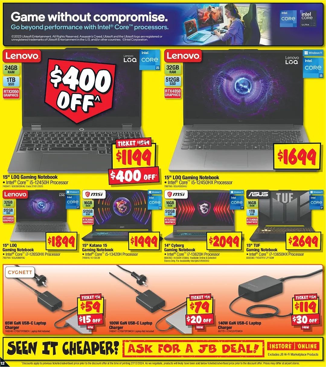 JB Hi-Fi 折扣 | 联想笔记本电脑立省$210，XCD无线头戴耳机4折（组图） - 12