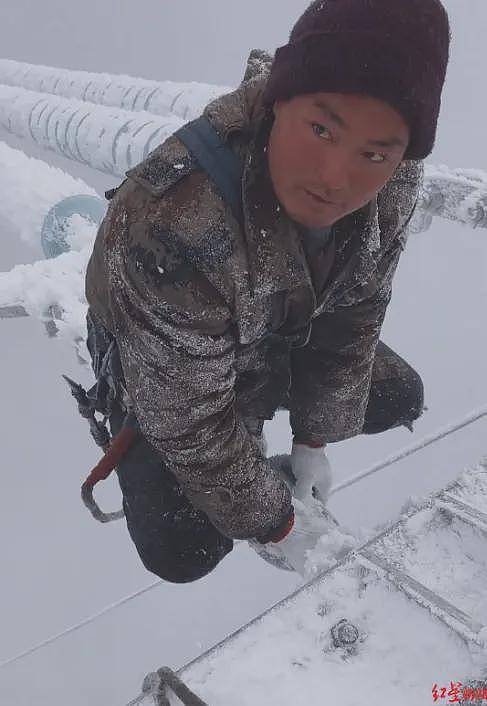 雪天在特高压线上高空作业引关注！对话凉山小伙：努力挣钱为儿治病，因为我是他的父亲（组图） - 1