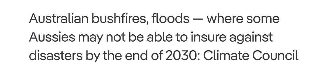 悉尼或成下一个洛杉矶？28万房产面临火灾威胁！专家：这些区域2030年或无法投保｜火灾风险自查攻略（组图） - 1