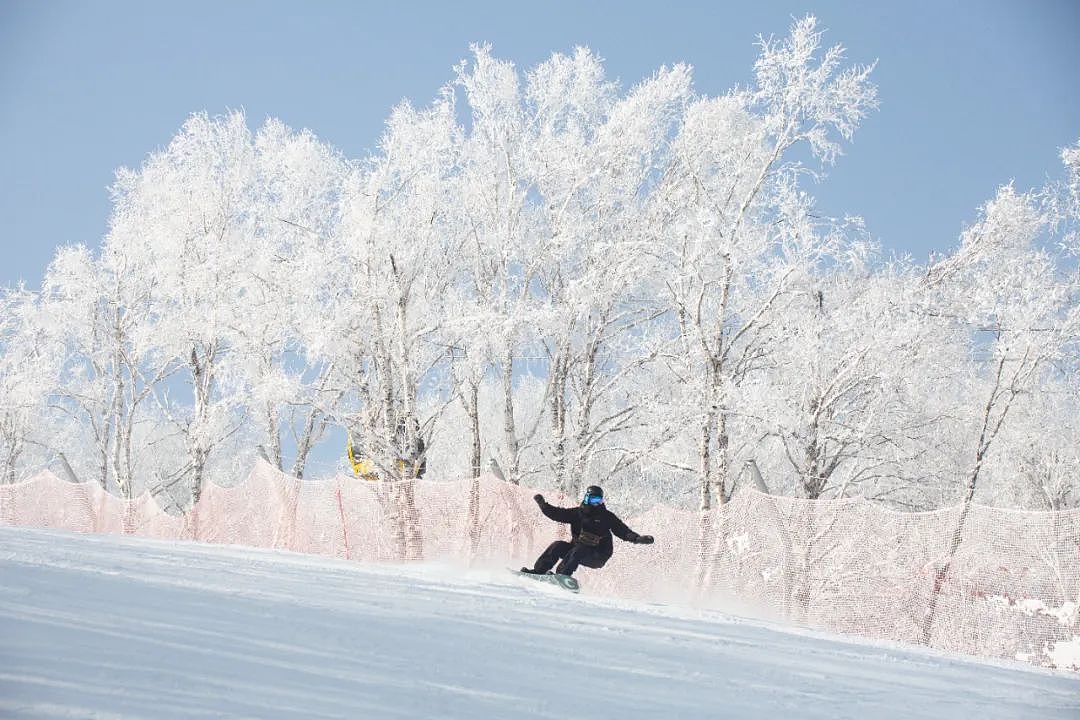 举着长杆的人，挤满滑雪场（组图） - 4