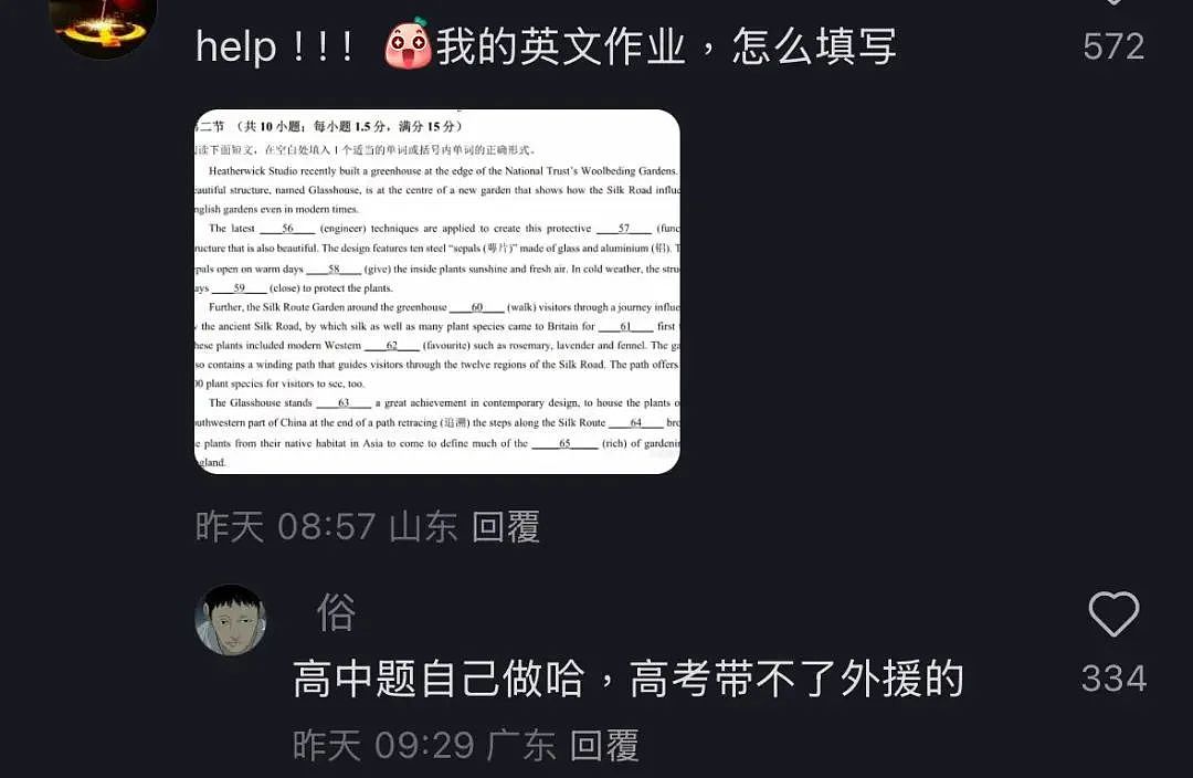 70万“TikTok难民”涌入，小红书一夜变身“英语角”，好笑又有一些温暖（组图） - 15