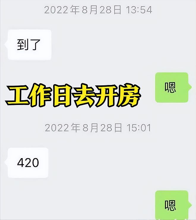 郑州一干部婚内骗人恋爱，开房记录曝光，聊天太辣眼，官方回应了（组图） - 5