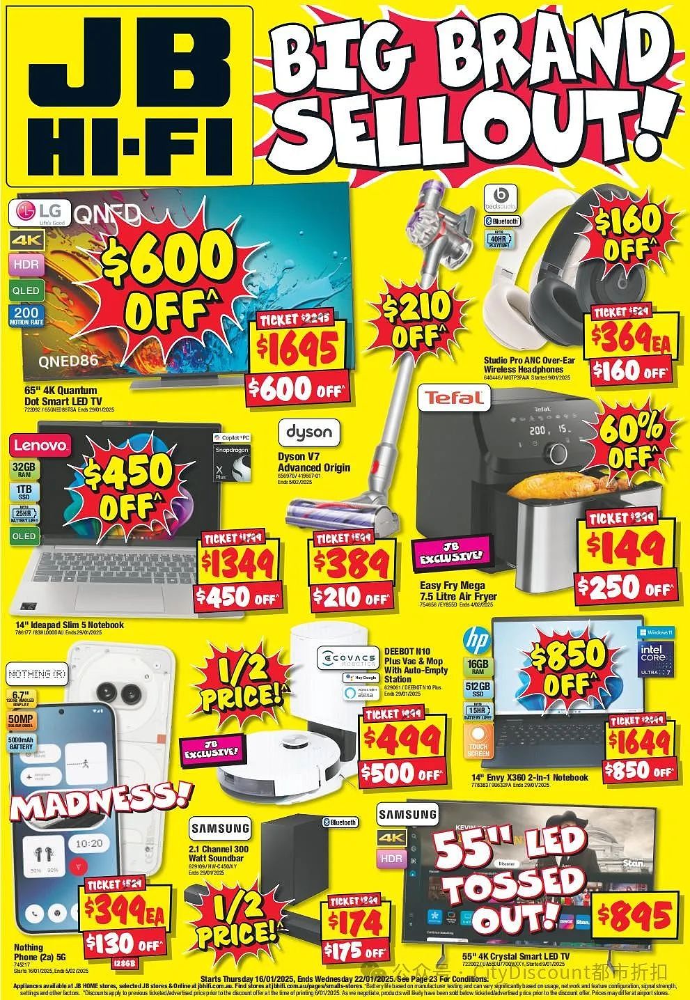 【JB Hi-Fi】最新一期优惠目录（组图） - 1