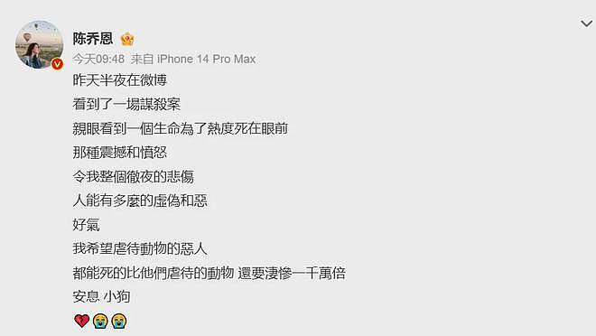 洗澡时突发心脏病去世……千万粉丝网红道歉：否认蹭流量，陈乔恩发声（组图） - 12