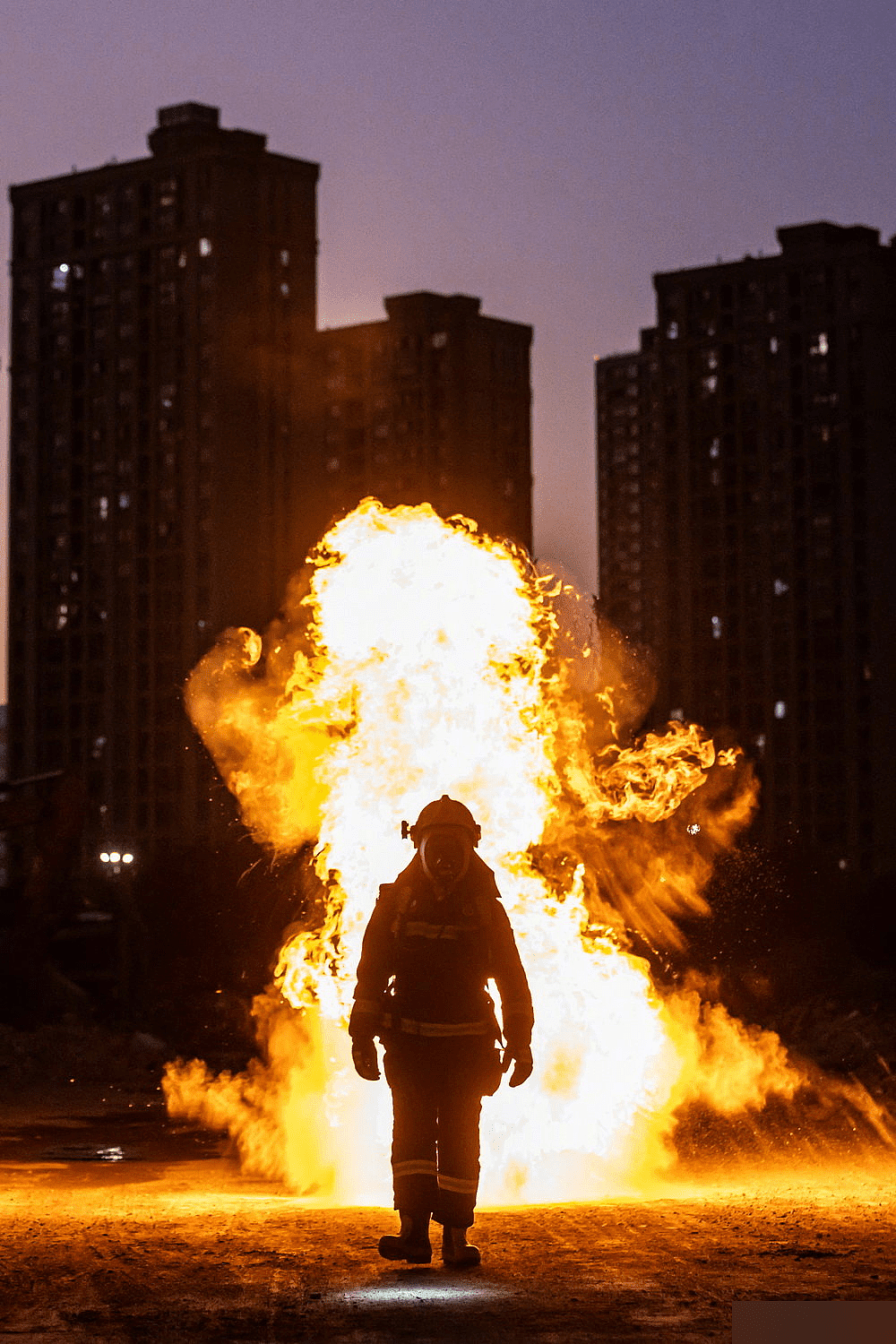 网传“炮仗炸面粉”拍片超帅！杭州消防部门测试画面曝，警告随时“自焚”（视频/组图） - 3