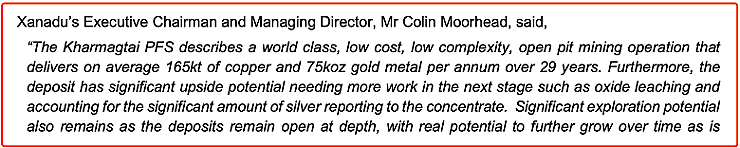 紫金矿业合作迎首个关口：预可研印证Kharmagtai铜金矿藏巨大潜力，项目权益是售是留(ASX：XAM)将做战略抉择 - 3