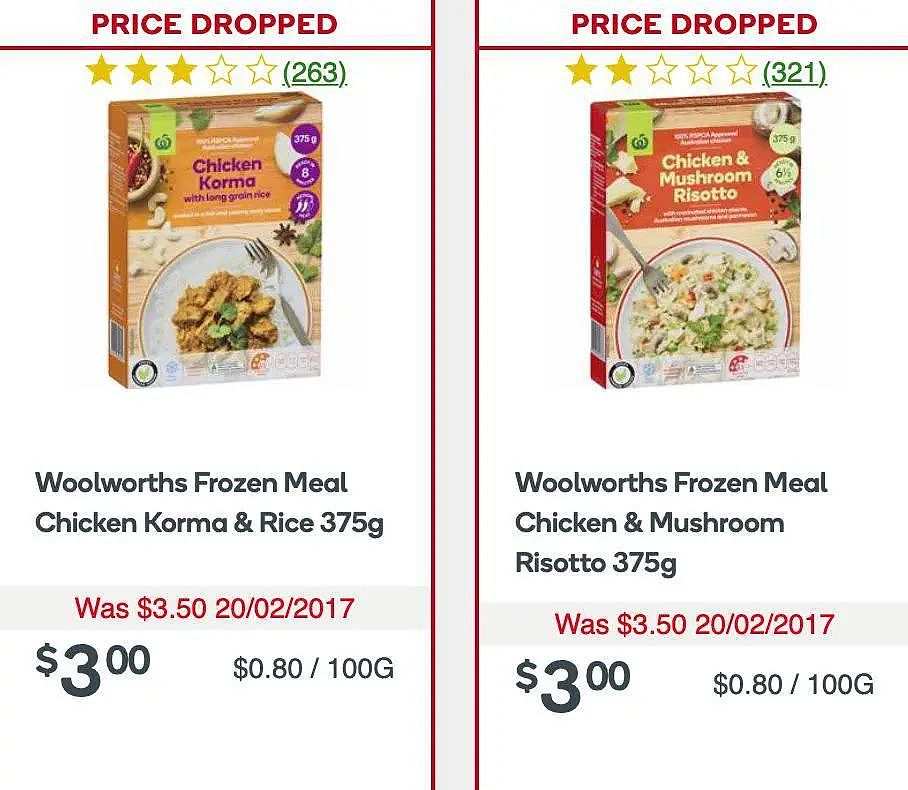 赶快收藏！Woolworths最好吃的速冻食品都在这了~~（组图） - 2