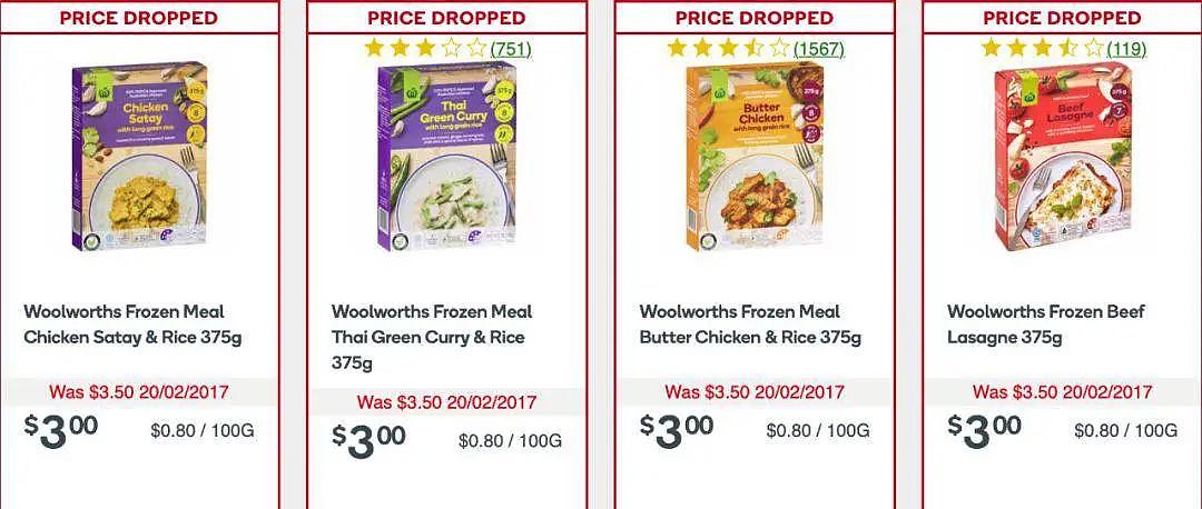 赶快收藏！Woolworths最好吃的速冻食品都在这了~~（组图） - 1